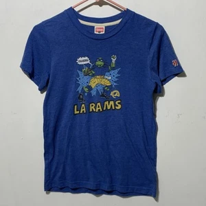 Homage LA Rams Teenage Mutant Ninja Turtles Graphic Tee Kids Size 12 Large - Picture 1 of 6