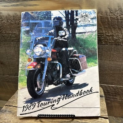 Vintage HARLEY OWNER'S GROUP 1989 Touring Handbook Harley Davidson Motorcycles Foto 1 de 4