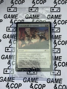 Unbreakable Formation NYCC TMNT Promo Foil Sealed Magic The Gathering MTG Turtle - Picture 1 of 3