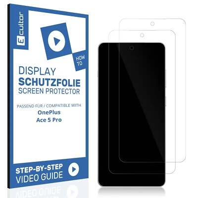 2x 3D Screen Protector for OnePlus Ace 5 Pro Flexible Protection Film Full Cover - Image 1 of 4