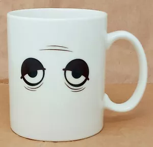 Wake Up with Fred 2012 8 fl oz White Coffee Cup Heat Thermo Changing Mug - Picture 1 of 10