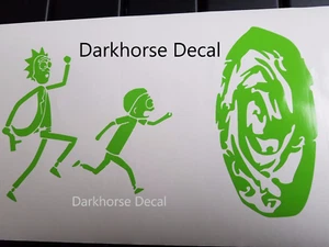Rick and Morty decal, Portal decal. Cartoon, Funny. Rick and Morty sticker  - Picture 1 of 5