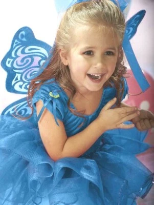 NUEVO NUEVO CON ETIQUETAS Falda Tutú Super Felpa Turquesa/Azul Tul/Satén-Solo Finge Niños 4/5 Años Foto 1 de 4