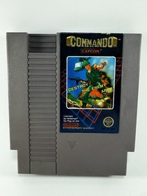 Commando (Nintendo Entertainment System) NES Authentic Tested Cartridge Only