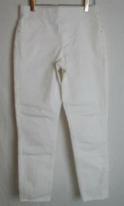 JUSTICE GIRLS ANKLE JEGGINGS WHITE SZ 14 NWOT DH2091 - Picture 1 of 3