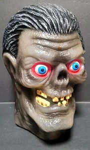 Vintage 11" Tales From the Crypt Keeper Blow Mold Halloween Zombie Head - Picture 1 of 2