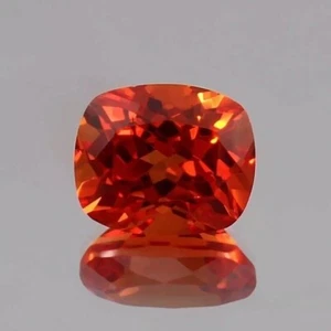 Padparadscha Sapphire 12.85 Ct Natural Ceylon Cushion Certified Loose Gemstone - Picture 1 of 6