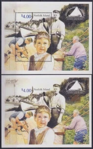 F-EX54695 NORFOLK IS MNH 1989 WHALER PROYECT TEACHER BOAT SHIP EXPO. - Picture 1 of 1