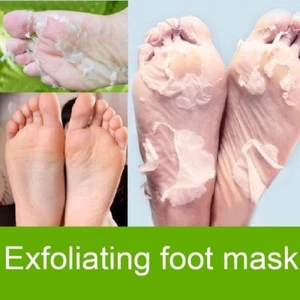 Exfoliating Peel Off Foot Mask Remove Hard Dead Skin Callus Sock Baby Soft Feet - Picture 1 of 1