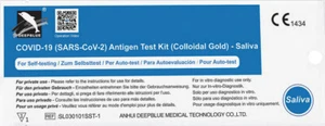 Deepblue COVID-19 Lollitest (Sars- CoV-2) Saliva / Lollytest 1er - Bild 1 von 3