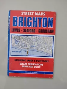 Brighton Super Red Book Estate Publications Street Map & Index 15th Revision - Picture 1 of 4