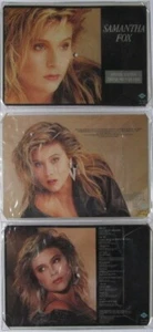 SAMANTHA FOX Sam Fox 1987 UK set of THREE rectangular vinyl Picture disc album - Picture 1 of 9
