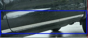 QAA 02-06 TAURUS / SABLE 8PC STAINLESS STEEL ROCKER PANEL TRIM - Picture 1 of 4