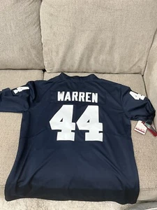 Tyler Warren Penn State Jersey, Blue/White, L/XL, Stitched - Picture 1 of 10
