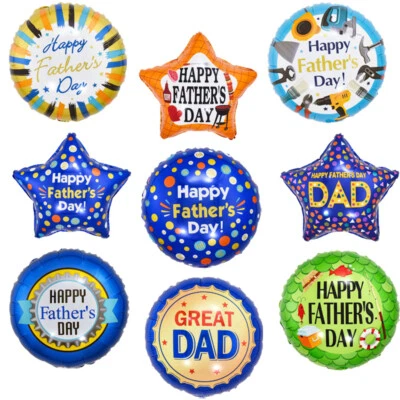 Feliz Día del Padre Gran Papá Lámina Helio Globo Feliz Cumpleaños Fiesta Decoración Reino Unido Foto 1 de 2