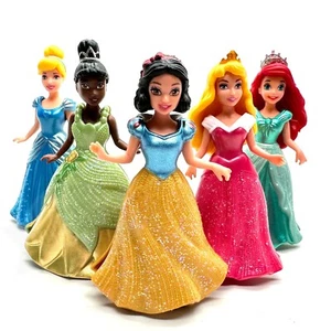 Disney Little Kingdom MAGICLIP Arielle Tiana Cinderella Schneewittchen Aurora LOT 2012 - Bild 1 von 11