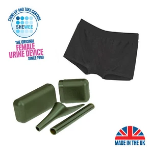 SHEWEE Militär Pack UK She Can Wee Pisse Trichter Verwendung für Reisen Camping Armee - Bild 1 von 4