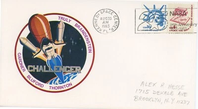 US 1619 1585 Challenger STS-8 Kennedy Space Center 1983 - Image 1 of 2