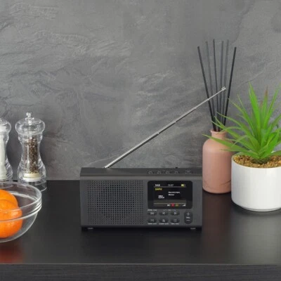 Dynavox DBT200 DAB+/FM Tragbares Radio mit Bluetooth und Weckfunktion - Bild 1 von 4