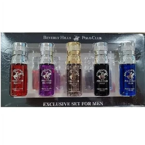 BHPC Exclusive Set by Beverly Hills Polo Club, 5 Piece Variety Set For Men,0.5oz - Picture 1 of 5