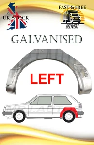FOR VW GOLF 2 MK2 83-92 3D REAR WHEEL ARCH REPAIR RUST BODY PANEL FENDER LEFT - Picture 1 of 6
