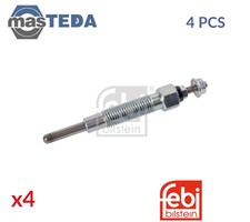 176167 GLOW CANDLE GLOW PLUGS FEBI BILSTEIN 4PCS NEW OE QUALITY