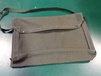 British Army Canvas Shoulder Bag, Olive Green, Hunting, Fishing, Documents, New - Image 1 of 4