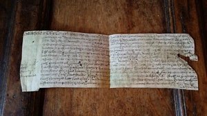 1657 CROMWELL COMMONWEALTH PROTEKTORAT 17. JH. ANTIKE PERGAMENTHANDSCHRIFT DOK - Bild 1 von 10