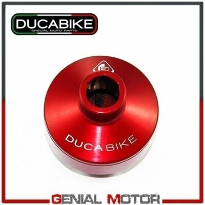 Valvola Sfiato in Lega Olio Rosso Ducabike Ducati Hypermotard 1100 S 2007 > 2009