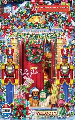 Christmas Welcome Chocolate Advent Calendar by Vermont Christmas Company - A  - Image 1 of 4