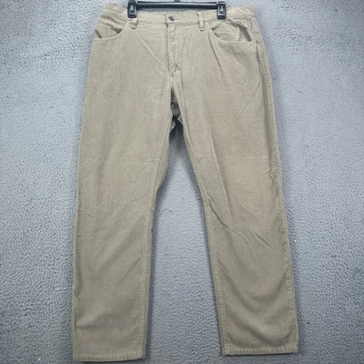 Ralph Lauren Polo Sport Pants Corduroy Mens 36X30 Beige Straight Pocket Casual - Image 1 of 4