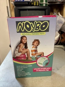 Noybo ON-THE-GO INFLATABLES SOFT INFLATABLE TRAVEL POTTY TRAINING SEAT, New - Foto 1 di 3