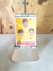 1960 Topps - Sam Mele, Bob Swift, Ellis Clary #470 (RC) - Imagen 1 de 2