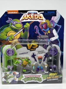 Teenage Mutant Ninja Turtles Legends of Akedo Donatello Baxter Stockman TMNT - Picture 1 of 9