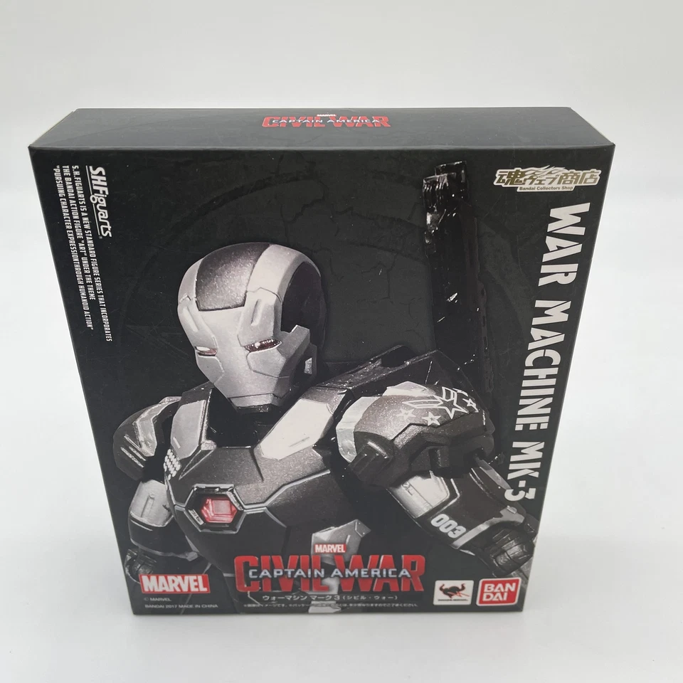 Figura S.H.Figuarts War Machine Mark 3 Civil War Capitán América Limited Foto 1 de 4