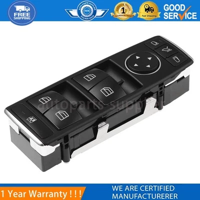 Driver Side Power Window Switch 1669054400 For 2012-2015 Mercedes-Benz ML350 - Image 1 of 4