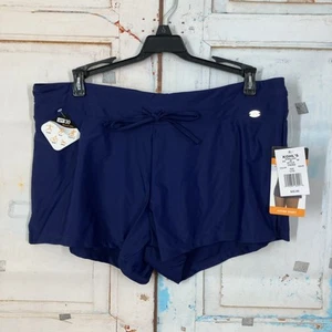 Pantaloncini da bagno Zeroxposur Sun Smart Action blu navy junior taglia 12 L fodera - Foto 1 di 12