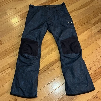 Calça de esqui masculina vintage Oakley XL anos 00 skull patch software snowboards Gorp Core - Imagem 1 de 4