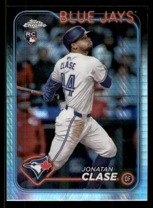 Jonatan Clase 2024 Topps Chrome Update #USC147 Prism Refractors RC Blue Jays - Picture 1 of 2