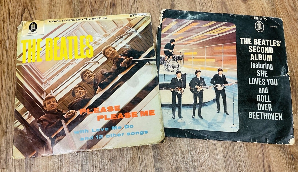THE BEATLES Please Please Me stereoポルトガル BEATLES / Please Please Me (Odeon – TOJP-7071, LP) 帯付