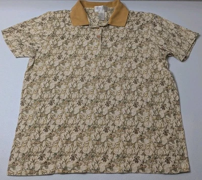 Camisa polo masculina manga curta padrão geométrico M Tehama Nancy Haley - Imagem 1 de 4