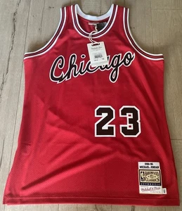 Authentic Michael Jordan Chicago Bulls Rookie Mitchell & Ness 1984-85 48 XL - Picture 1 of 6