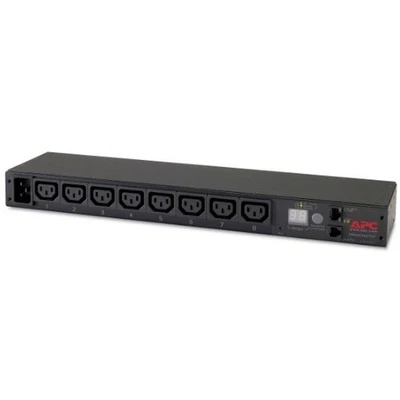 APC by Schneider Electric Rack PDU, Metered, 1U, 16A, 208/230V, (8) C13 - Image 1 of 4