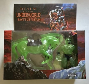 REALM OF THE UNDERWORLD BATTLE TEAM GID SKULL MAN + GID HORSE ROTU MOTU KO NEW - Picture 1 of 4
