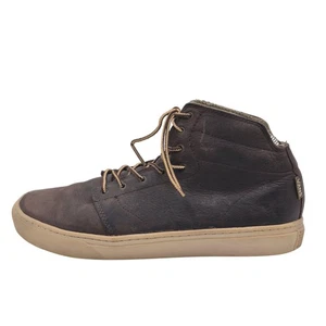 Zapatos Vans para Hombres Talla 10 Cuero Marrón Chukka Medio Top Suela de Goma Informales VN-0QEN6HU - Imagen 1 de 11
