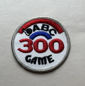 Vintage 300 Game Bowling Circle Patch American Bowling Congress 2,75" Diam. B10 - Bild 1 von 2