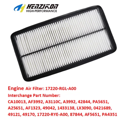 FILTRO DE AIRE MOTOR PARA HONDA ODYSSEY 2005 2006 2007 2008 2009 2010 3,5 L CA10013 Foto 1 de 3