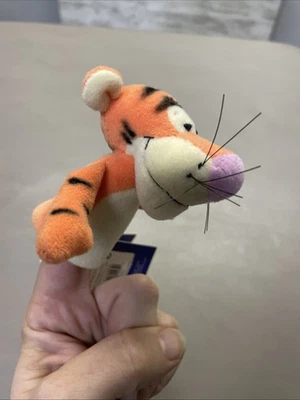 Gund Plush Finger Puppet Disney Winnie the Pooh Tigger With Tag - Image 1 of 4