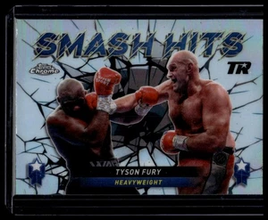 2024 Topps Chrome #SH-2 Tyson Fury Smash Hits - Picture 1 of 2