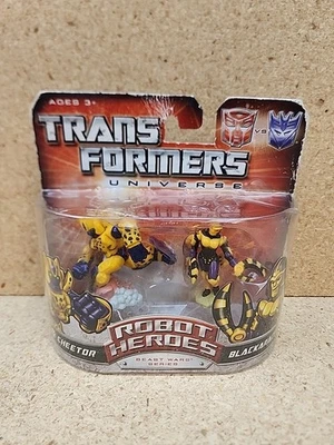 Transformers Universe Robot Heroes Beast Wars Series Cheetor vs. Blackarachnia  - Image 1 of 4